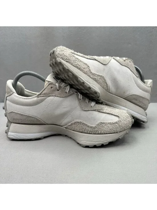 Womens Size 9 (B) New Balance 327 Shoes Sea Salt Athletic Lace-Up Sneakers - Picture 5 of 9